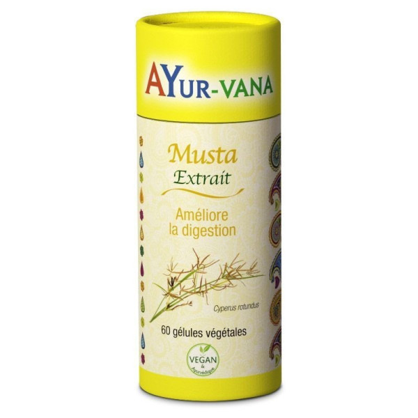 Musta 60 gélules Ayur-Vana
