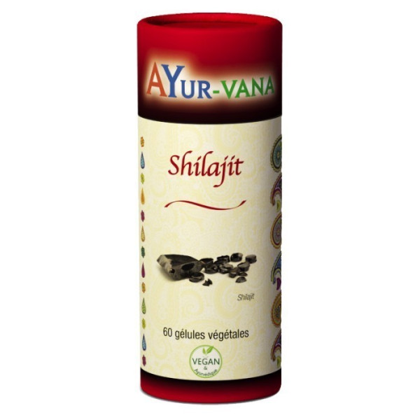 Shilajit 60 gélules Ayur-Vana