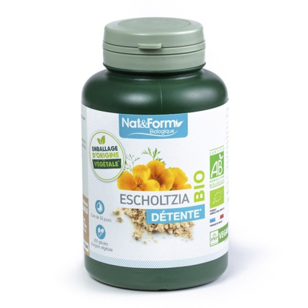 Escholtzia détente 200 gélules Nat et Form BIO