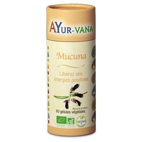 Mucuna 60 gélules Ayur-Vana BIO