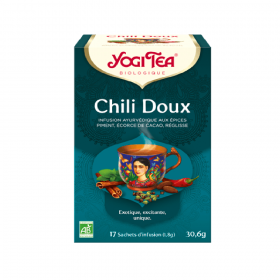 Infusion chili doux 17 sachets Yogi Tea BIO
