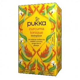 Infusion curcuma tonique 20 sachets Pukka BIO