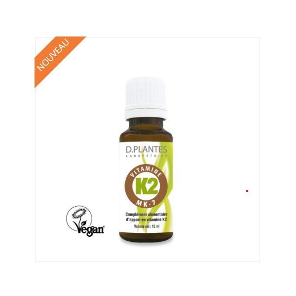 Vitamine K2 MK-7 15ml D. Plantes Laboratoire