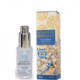 Eau de parfum Voyage en méditerranée 30ml Bioveillance BIO