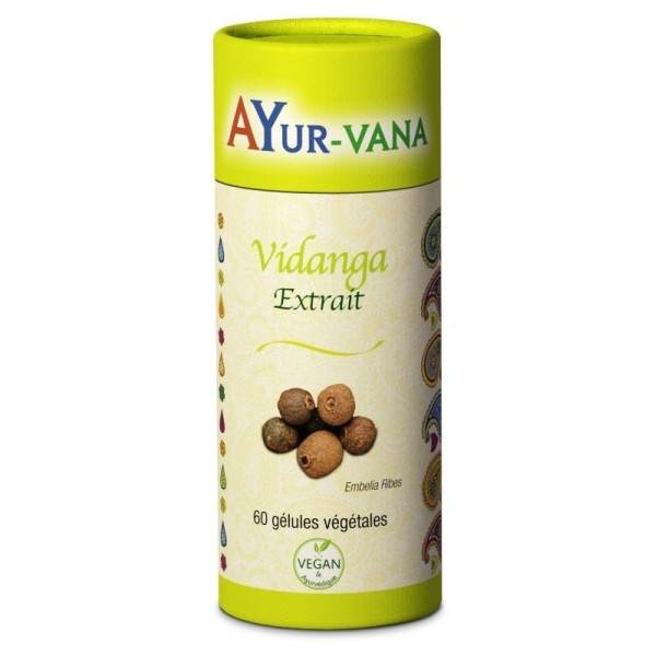 Vidanga 60 gélules Ayur-Vana