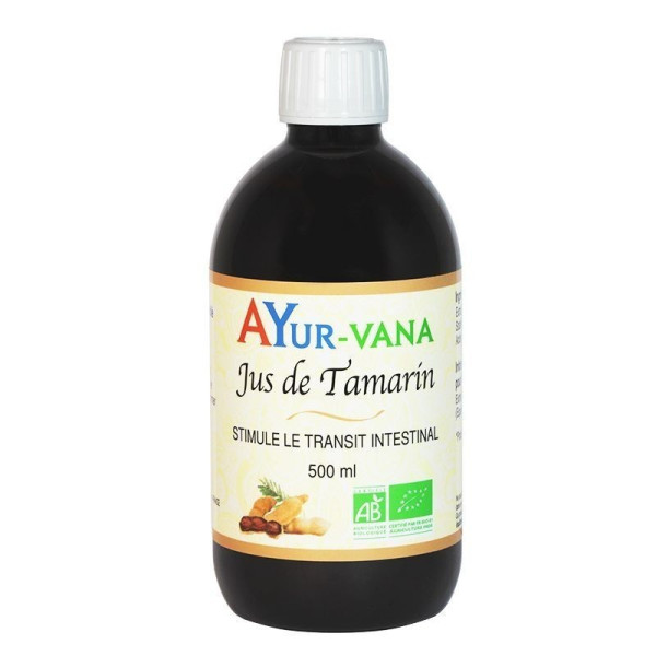 Jus de Tamarin Flacon de 500 ml Ayur-Vana BIO