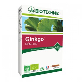 Ginkgo 20 ampoules Biotechnie BIO