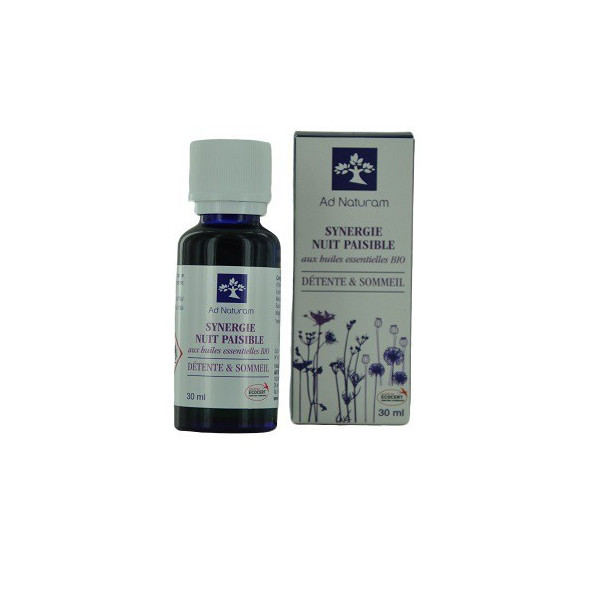 Synergie nuit paisible 30ml Ad Naturam BIO