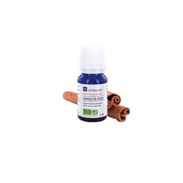 Huile essentielle de cannelle de Ceylan 5ml Ad Naturam BIO