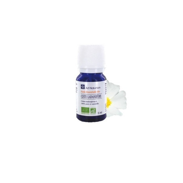 Huile essentielle de ciste ladanifère 5ml Ad Naturam BIO