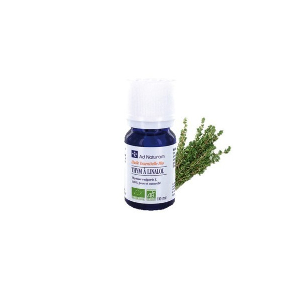 Huile essentielle de thym à linalol 10ml Ad Naturam BIO