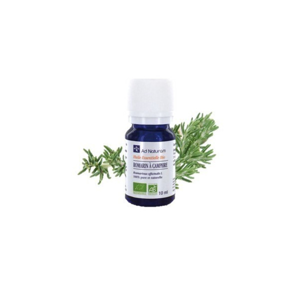 Huile essentielle de romarin camphré 10ml Ad Naturam BIO