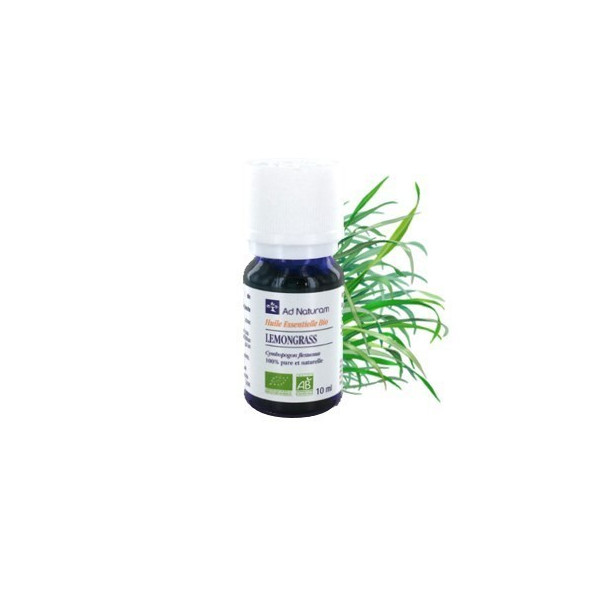 Huile essentielle de lemongrass 10ml Ad Naturam BIO