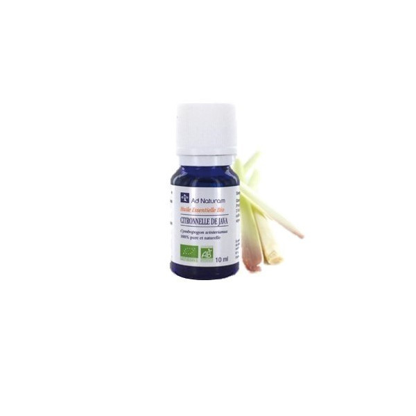Huile essentielle de citronnelle de Java 10ml Ad Naturam BIO