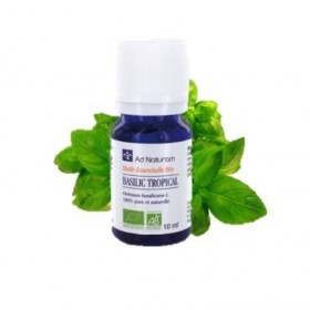 Huile essentielle de basilic tropical 10ml Ad Naturam BIO