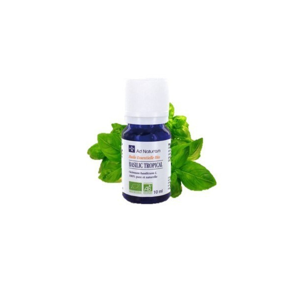 Huile essentielle de basilic tropical 10ml Ad Naturam BIO