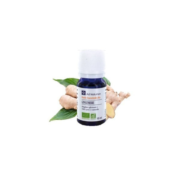 Huile essentielle de gingembre 10ml Ad Naturam BIO