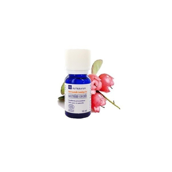 Huile essentielle de gaulthérie couchée 10ml Ad Naturam