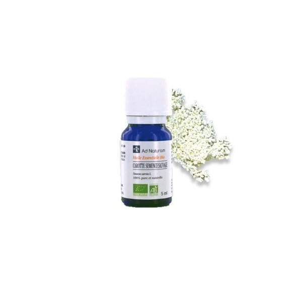 Huile essentielle de carotte semence sauvage 5 ml Ad Naturam BIO