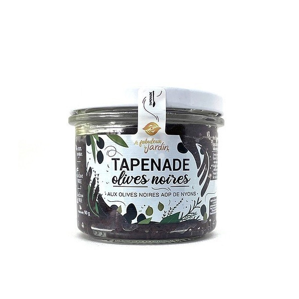 Tapenade aux olives noires AOP Nyons 90g Le Fabuleux Jardin