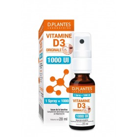 Vitamine D3 1000UI spray 20ml D. Plantes Laboratoire