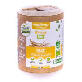 Ginseng gamme écoresponsable 200 gélules Nat et Form