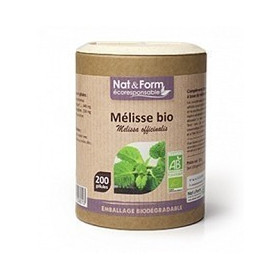 Mélisse gamme écoresponsable 200 gélules Nat et Form