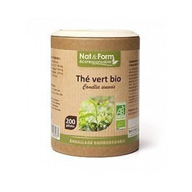 Thé vert gamme écoresponsable 200 gélules Nat et Form