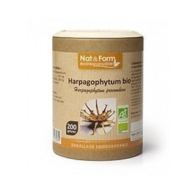 Harpagophytum gamme écoresponsable 200 gélules Nat et Form