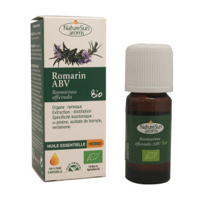 Huile essentielle romarin ABV 10 ml NatureSun aroms BIO et VEGAN