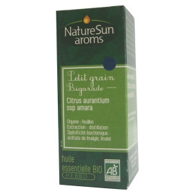 Huile essentielle petit grain bigarade 10 ml NaturSun arôme BIO