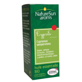Huile essentielle cyprès 10 ml NaturSun arôme BIO