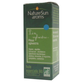 Huile essentielle pin sylvestre 10 ml NatureSun aroms BIO et VEGAN