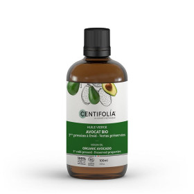 Huile vierge d'avocat 100ml Centifolia BIO