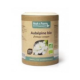 Aubépine 200 gélules végétales Nat et Form
