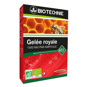 Gelée royale 20 ampoules Biotechnie BIO