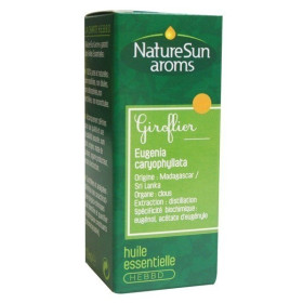 Huile essentielles de giroflier 10 ml NaturSun arôme BIO