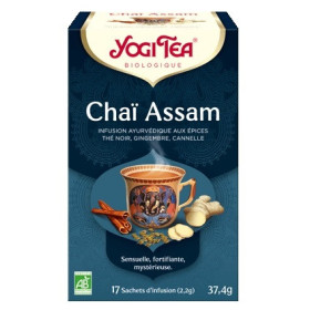 Infusion chaï assam 17 sachets Yogi Tea  BIO