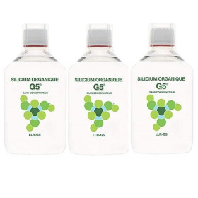 Silicium organique 3 x 500ml LLR-G5