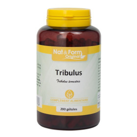 Tribulus terrestris 200 gélules gélatine Nat et Form