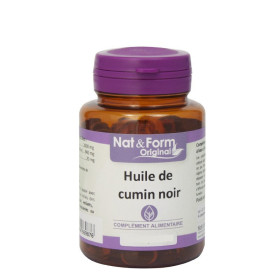 Ail noir 60 gélules gamme écoresponsable Nat et Form