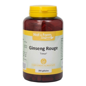 Ginseng rouge 200 gélules Nat et Form