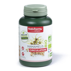 Hamamelis 200 gélules végétales Nat et Form BIO