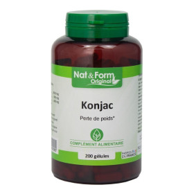 Konjac 120 gélules Nat et Form