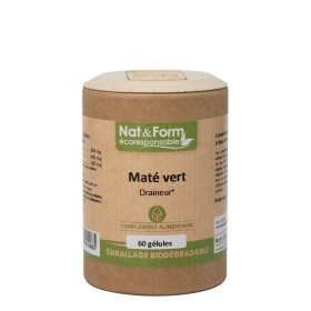 Maté 60 gélules gamme écoresponsable Nat et Form