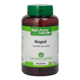 Nopal 120 gélules végétales Nat et Form
