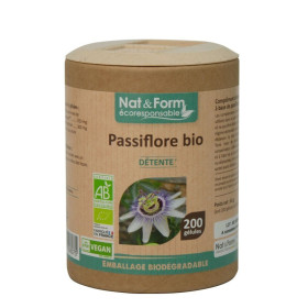 Passiflore et valériane 120 gélules végétales Nat et Form
