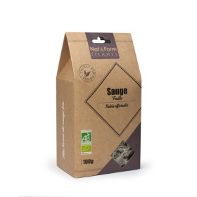 Tisane de feuilles de sauge 100g Nat et Form BIO