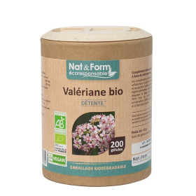 Valériane 60 gélules gamme écoresponsable Nat et Form