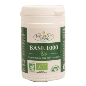 Support neutre pour huiles essentielles 30g NaturSun arôme BIO